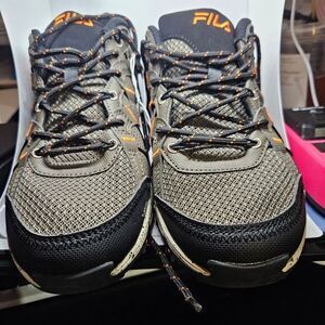 FILA Men's Outdoors‎ Shoes Size 8 Gray/Black /Orange